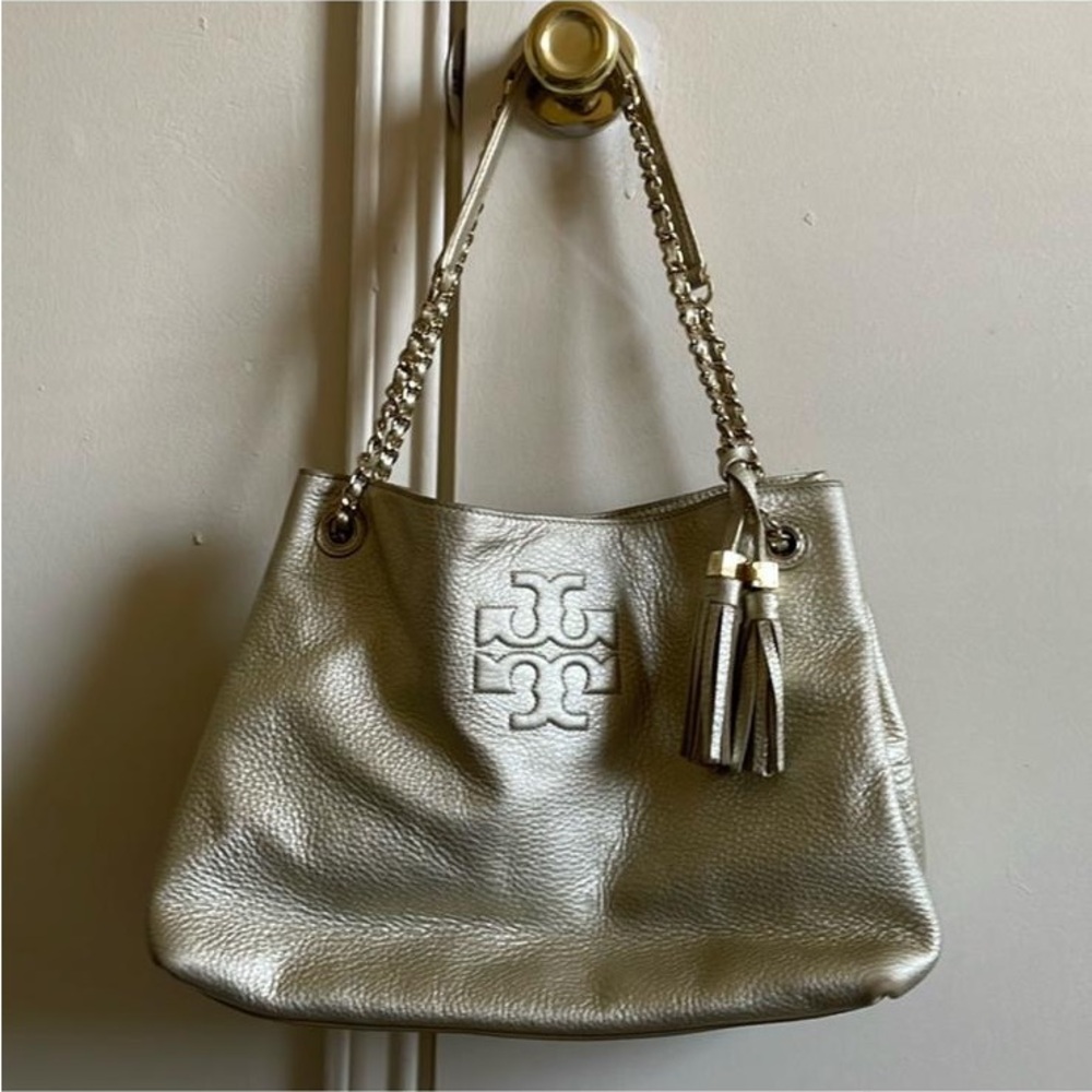 Gold tory Burch Handbag